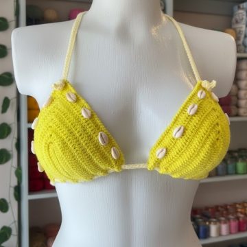 Easy Crochet Bikini Top Pattern 10