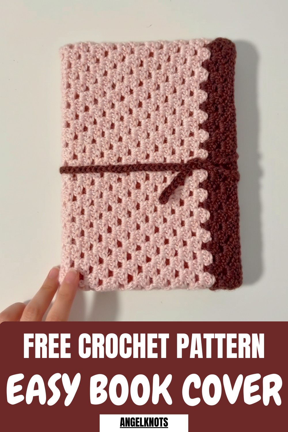Easy Crochet Book Cover Pattern