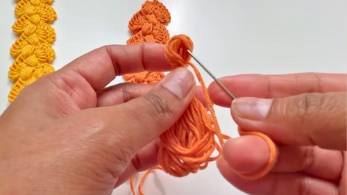Easy Crochet Bookmark Pattern 7