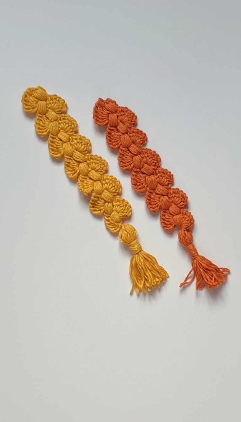 Easy Crochet Bookmark Pattern 9