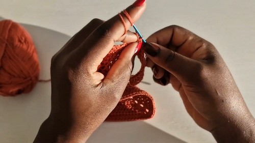 Easy Crochet Bralette Top Pattern 4