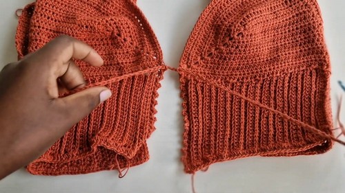 Easy Crochet Bralette Top Pattern 8