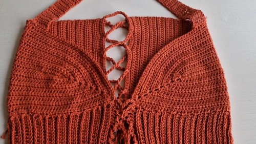 Easy Crochet Bralette Top Pattern 9