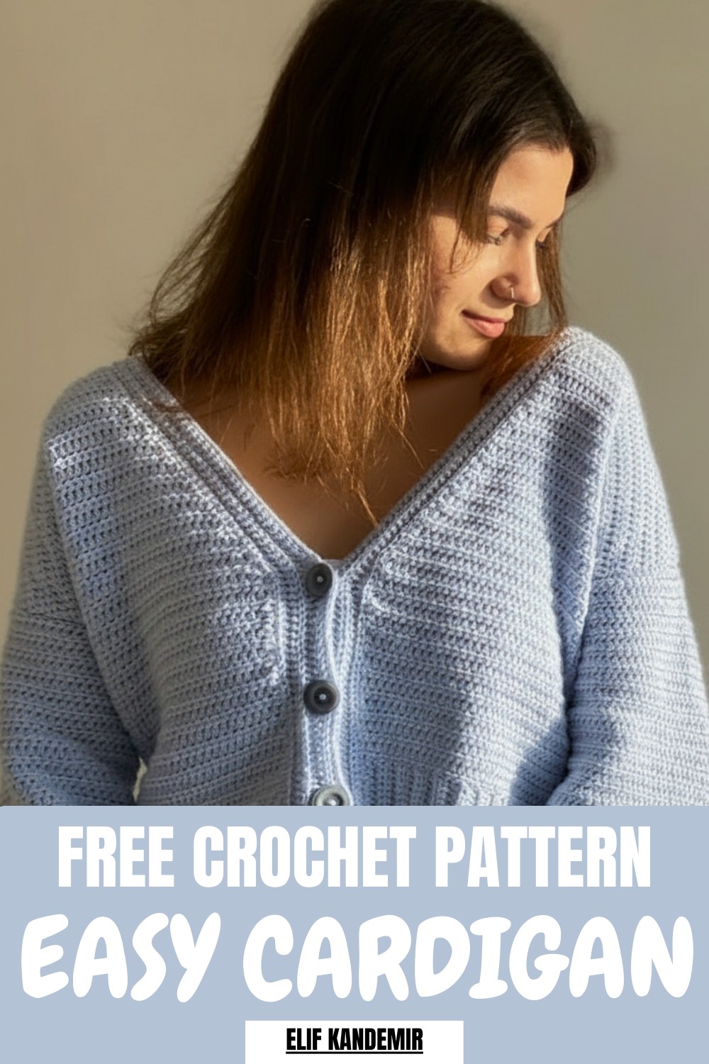 Easy Crochet Cardigan Pattern
