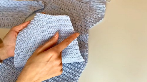 Easy Crochet Cardigan Pattern 5