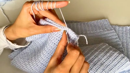 Easy Crochet Cardigan Pattern 6