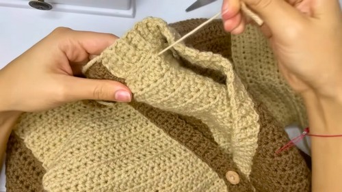 Easy Crochet Cardigan Pattern 7