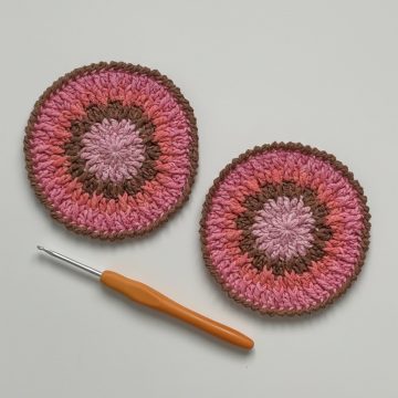 Easy Crochet Coffee Coaster Pattern 9