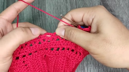 Easy Crochet Crop Top Pattern 6
