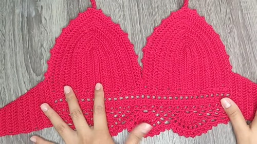 Easy Crochet Crop Top Pattern 8