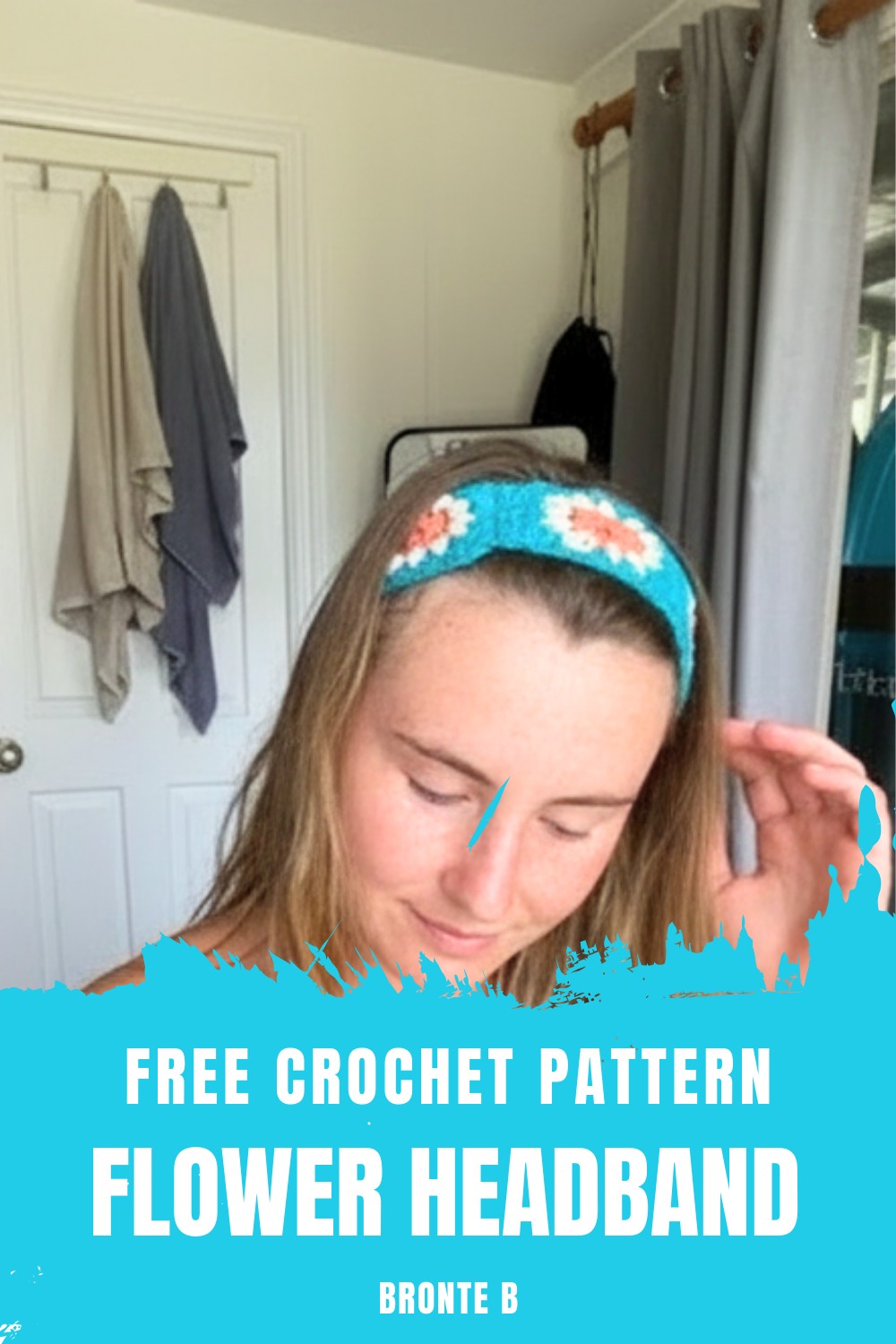 Easy Crochet Flower Headband Tutorial