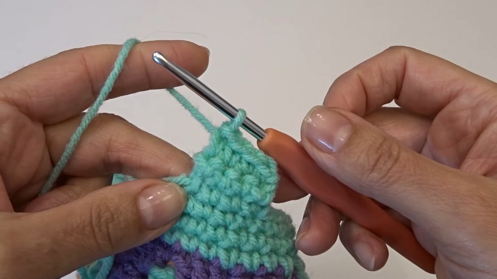 Crochet Granny Water Bottle Holder