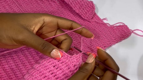 Easy Crochet Halter Top Pattern 6