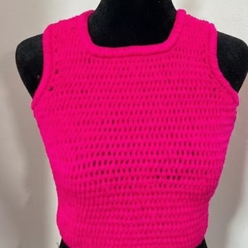 Easy Crochet Halter Top Pattern 9
