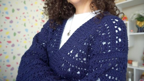Easy Crochet Jacket Pattern 8