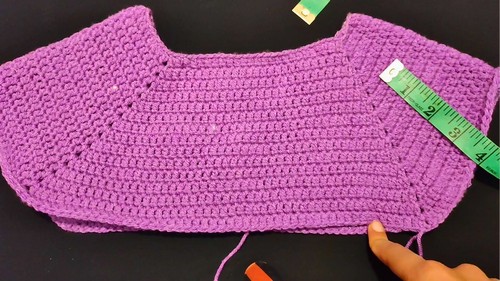 Easy Crochet Kid Sweater Pattern 4