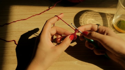 Easy Crochet Mesh Hat Pattern 2