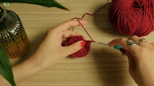 Easy Crochet Mesh Hat Pattern 3