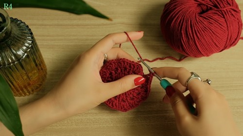 Easy Crochet Mesh Hat Pattern 4