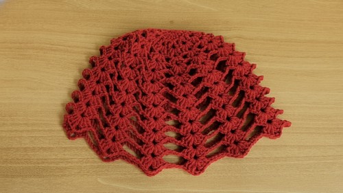 Easy Crochet Mesh Hat Pattern 7