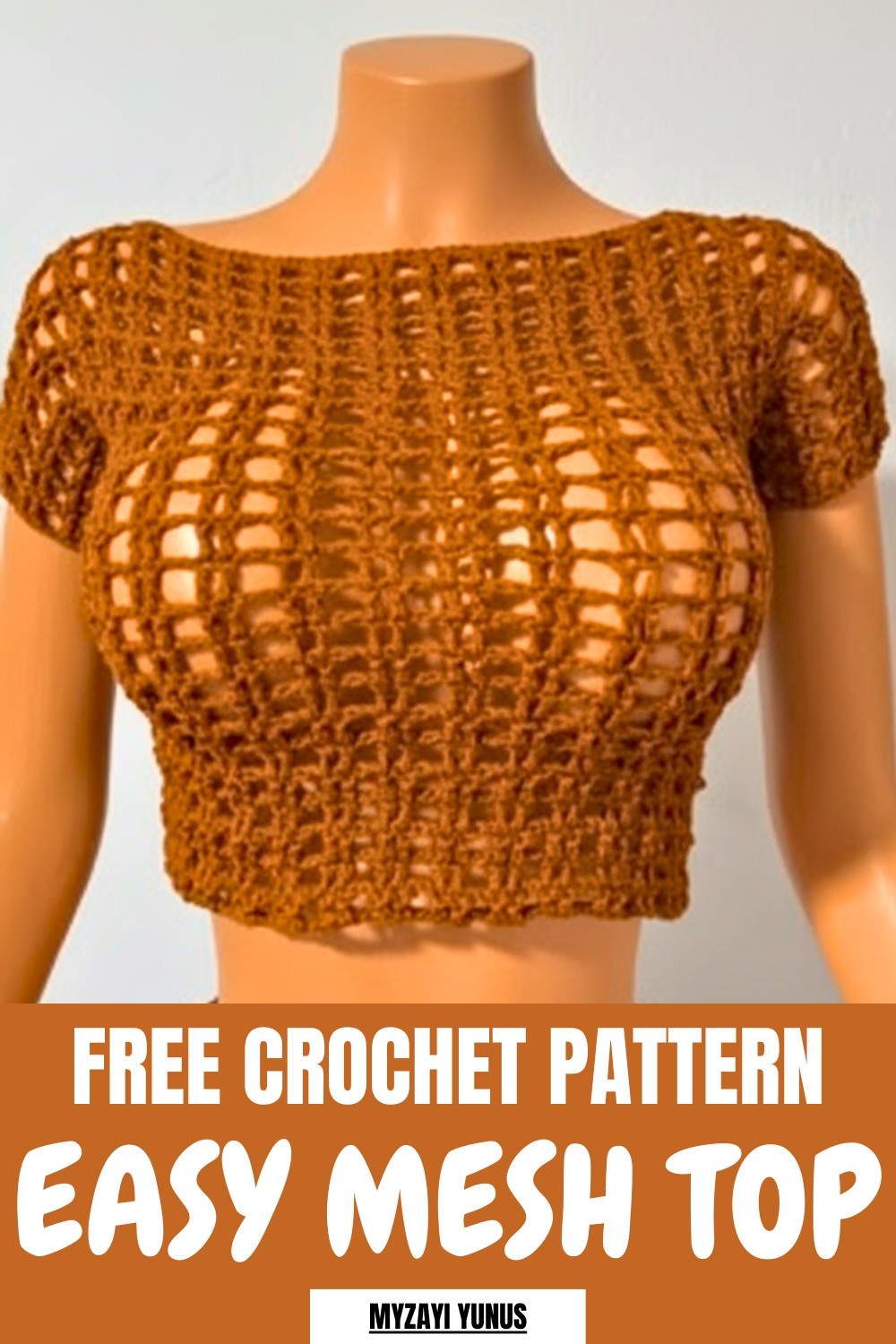 Easy Crochet Mesh Top Pattern