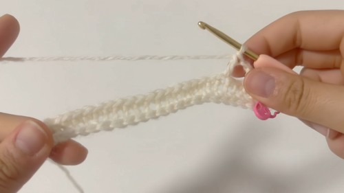 Easy Crochet Mini Net Bag Pattern 5
