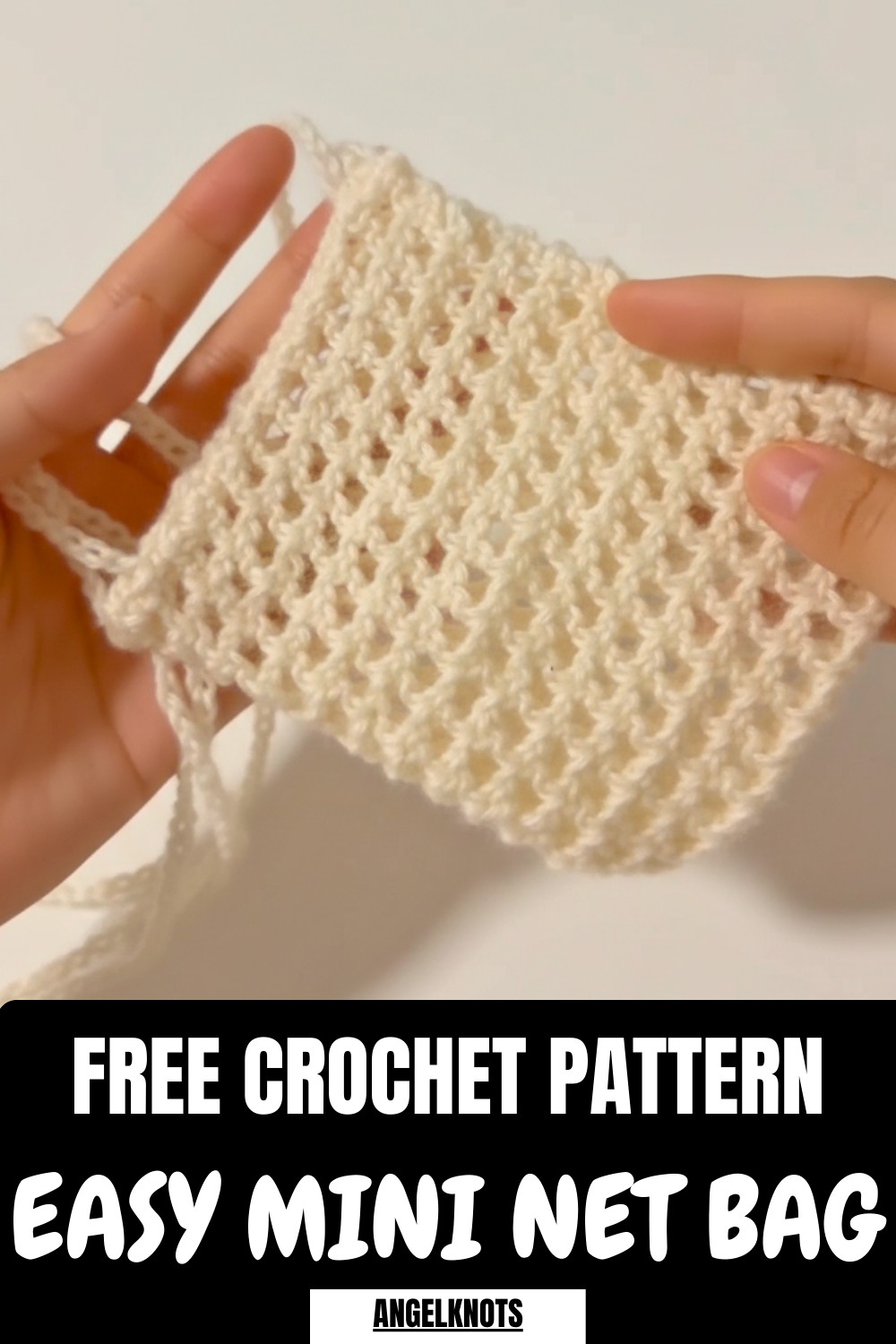 Easy Crochet Mini Net Bag Pattern
