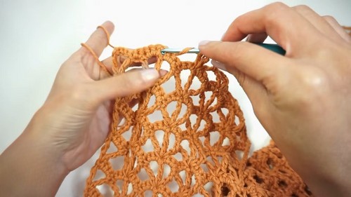 Easy Crochet Paula Vest Pattern 5