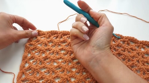 Easy Crochet Paula Vest Pattern 6