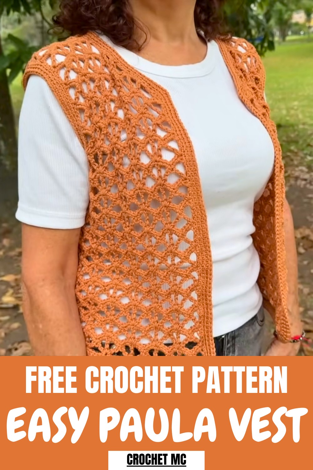 Easy Crochet Paula Vest Pattern