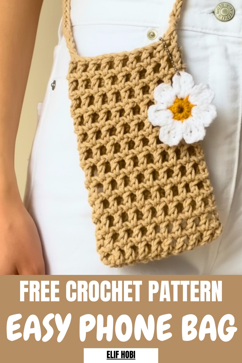 Easy Crochet Phone Bag Pattern