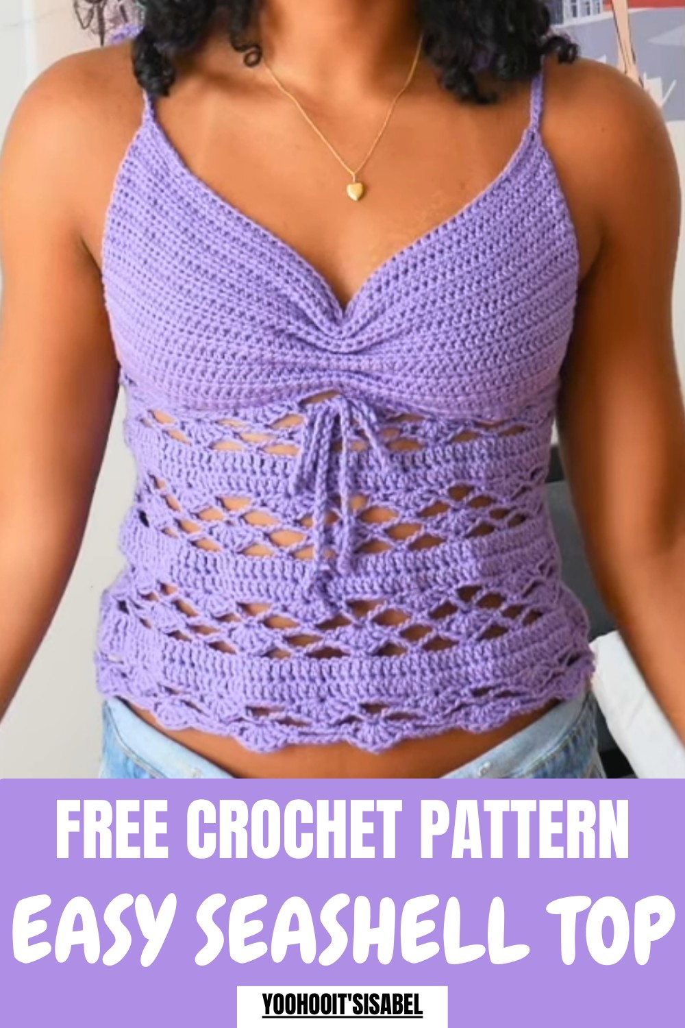 Easy Crochet Seashell Top Pattern