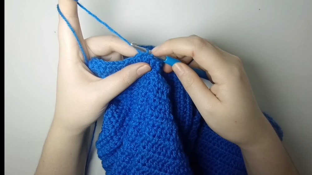 Crochet Short Sleeve Crop Top