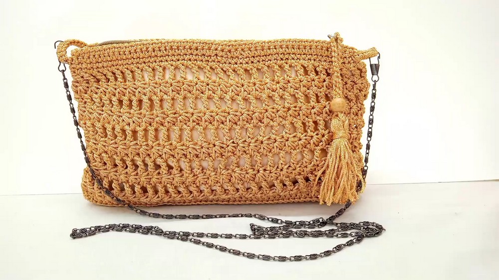 Easy Crochet Shoulder Bag Pattern 9