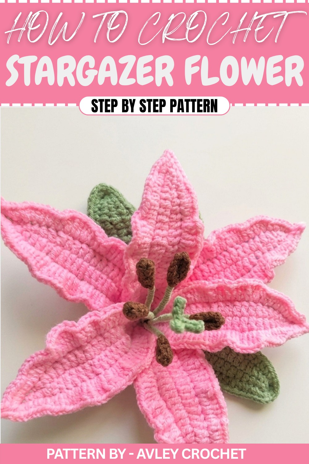 Easy Crochet Stargazer Flower Pattern for Happy Hands