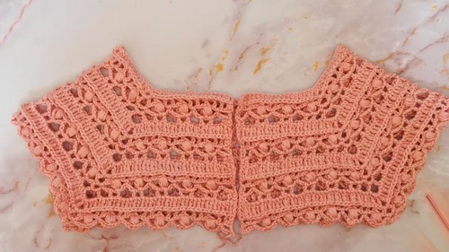 Easy Crochet Summer Top Pattern 5