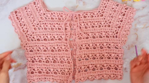 Easy Crochet Summer Top Pattern 6