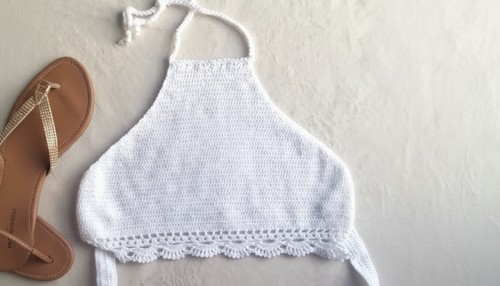 Easy Crochet Summer Top Pattern 8