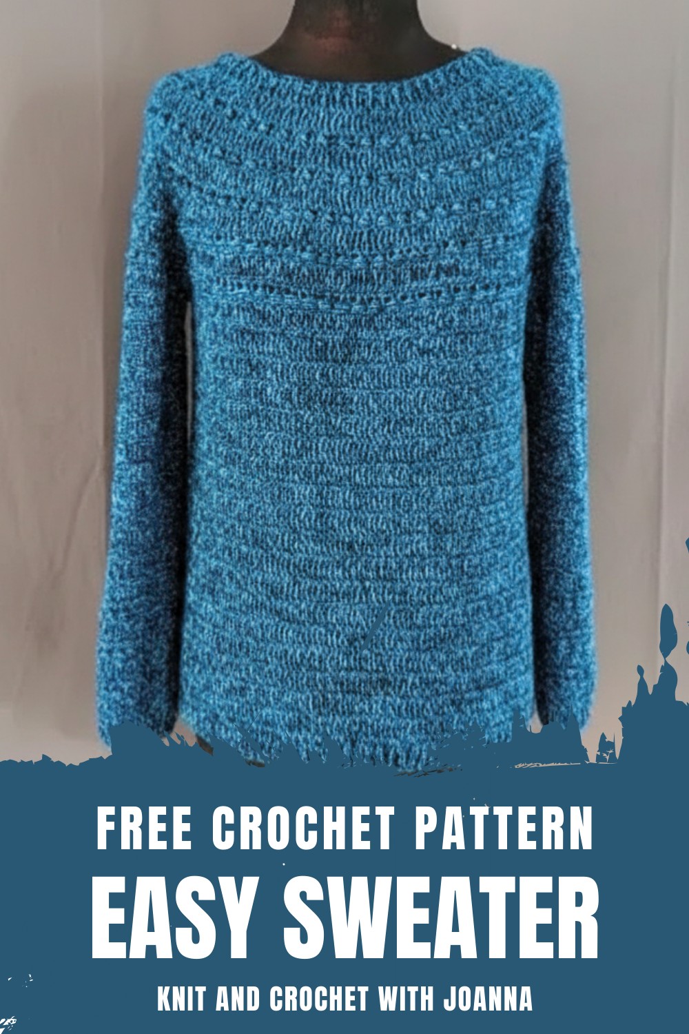Easy Crochet Sweater Pattern