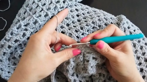 Easy Crochet Sweater Pattern 6