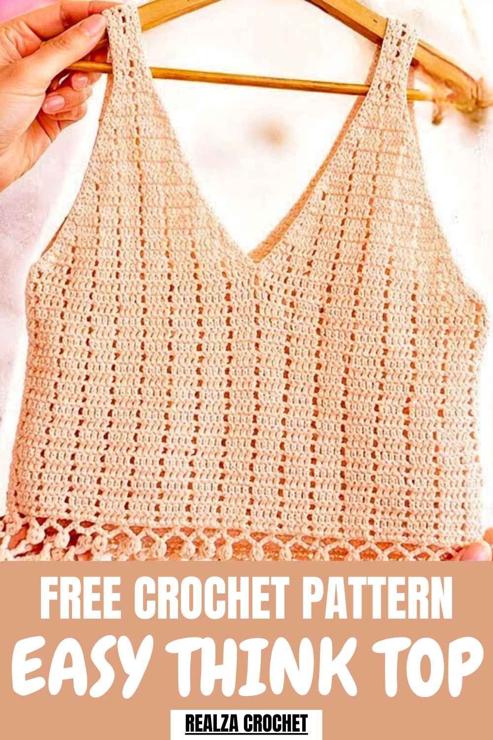 Easy Crochet Think Top Pattern