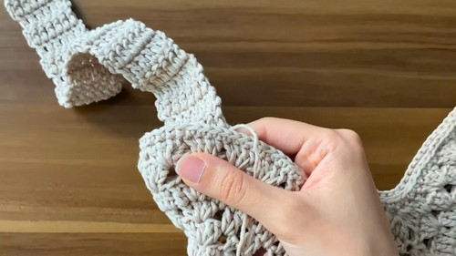 Easy Crochet Tote Bag Pattern 8