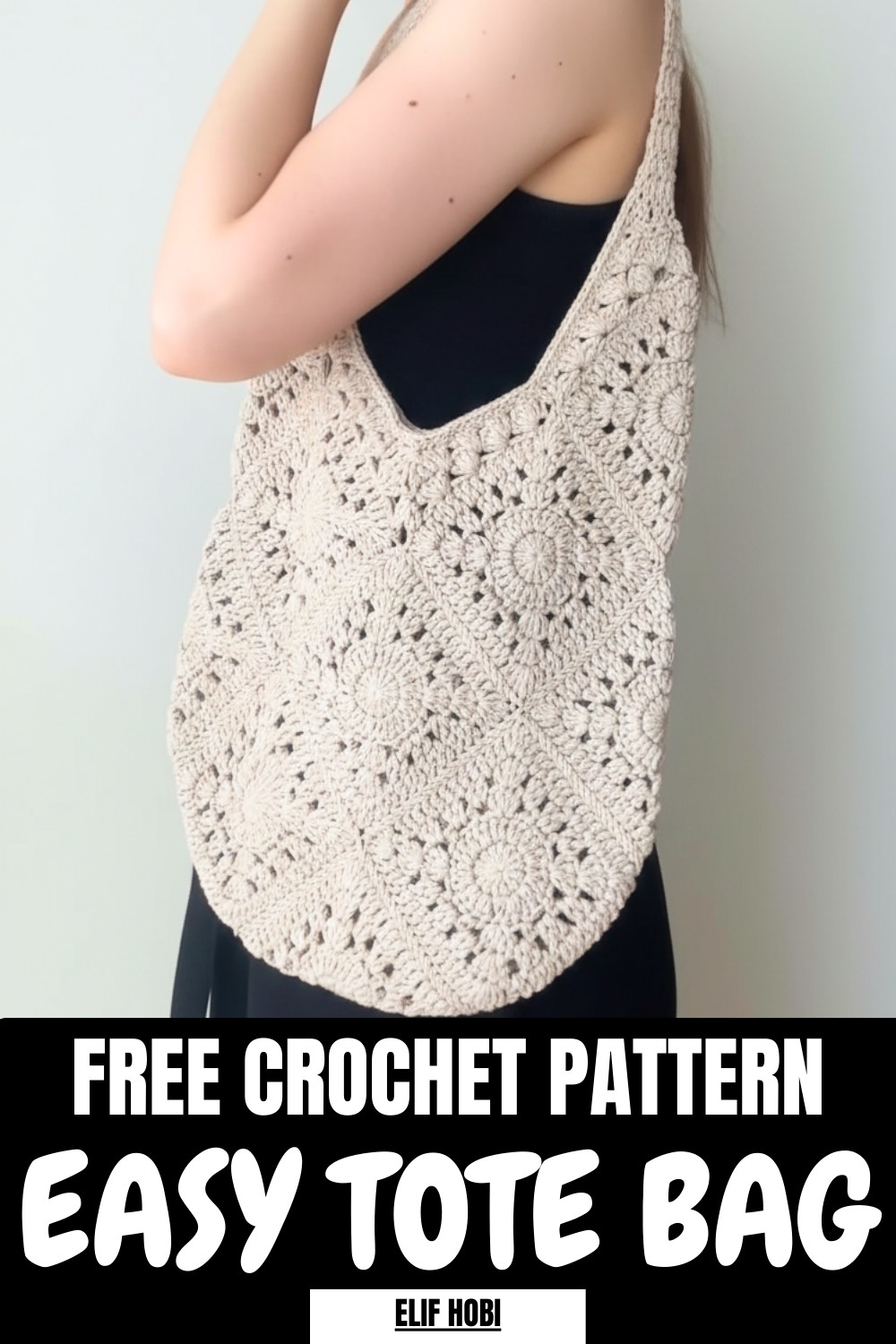 Easy Crochet Tote Bag Pattern