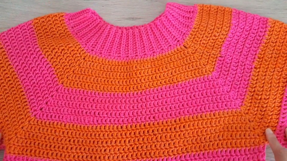 Crochet Sweater Top