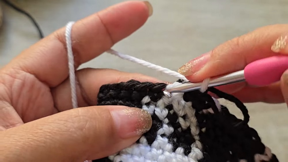 Crochet Skull Bucket Hat