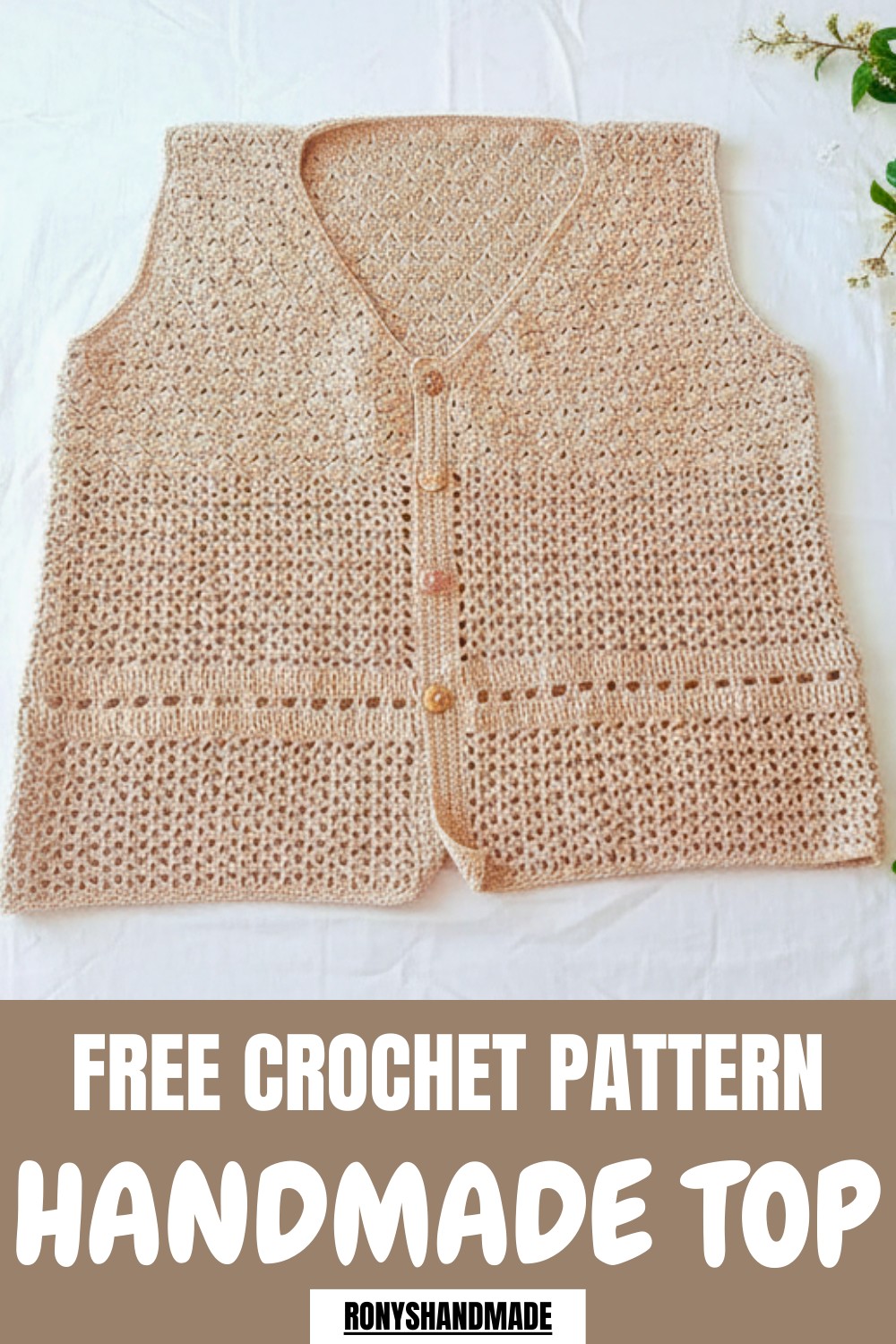Handmade Crochet Top Pattern