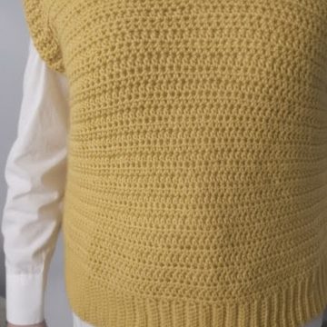 Handmade Crochet Vest Pattern 10