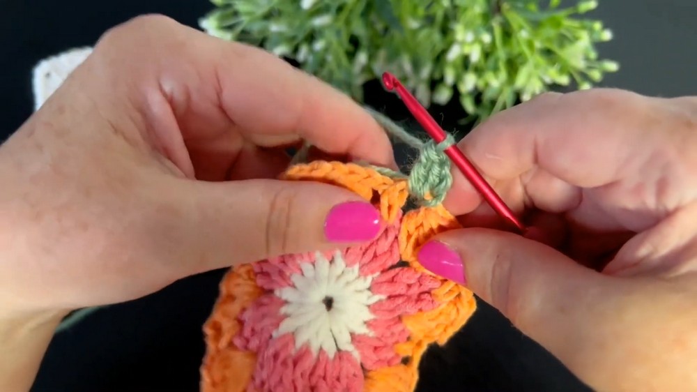 Crochet Flower Bucket Hat