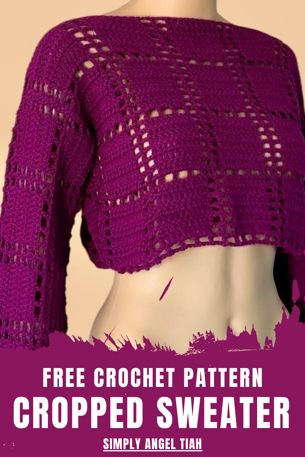How To Crochet A Cropped Sweater