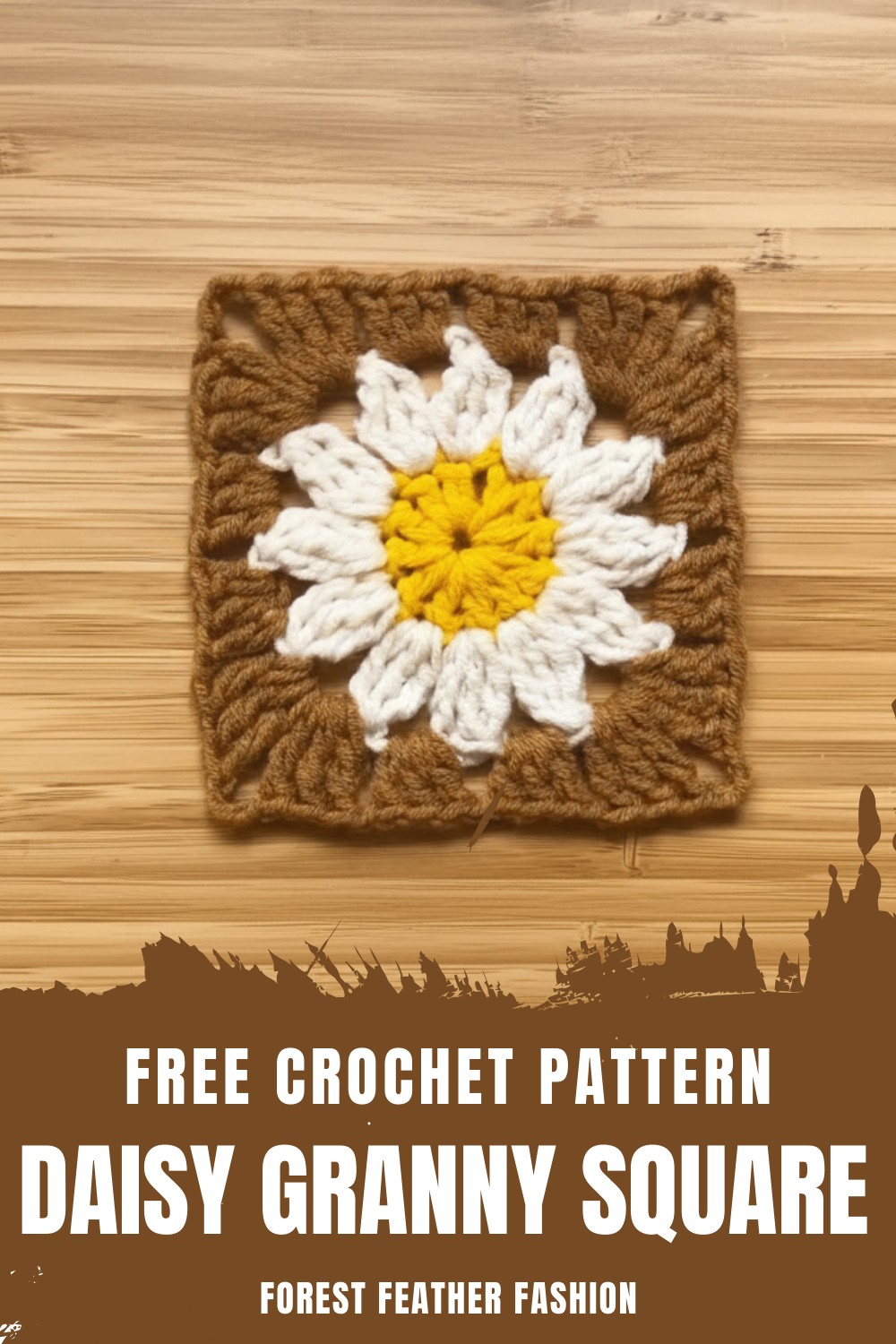 How To Crochet A Daisy Granny Square